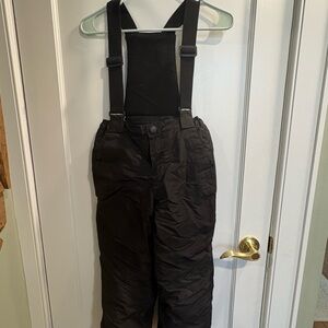 The Children's Place Black Insulated Bib Pants